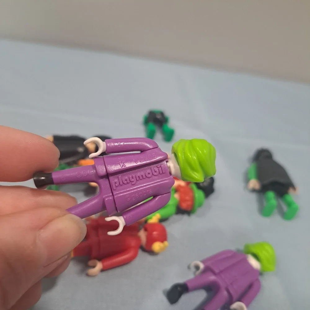 Playmobil Kinder DC Super Friends Lot Robin Joker‎ Flash Riddler Parts Figures
